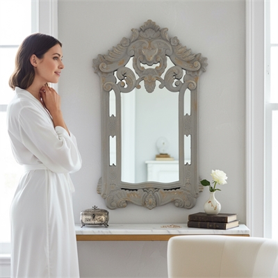 GREYSTONE WALL MIRROR 